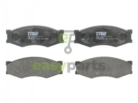 Колодка торм. диск. NISSAN передн. TRW GDB318