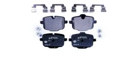 Гальмівні колодки зад. BMW 5 (F10), 5 (F11), 5 (G30, F90), 5 (G31), 6 (F12), 6 (F13), 6 GRAN COUPE (F06) 1.6-4.4 01.10- HELLA 8DB 355 014-361