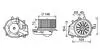 Вентилятор салону (AVA) AVA COOLING VN8352 (фото 1)