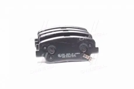 Фото колодки тормозные дисковые PARTS-MALL PKA-E42 Колодки тормозные дисковые PARTS-MALL PKA-E42