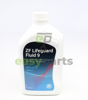 Олива АКПП LifeGuardFluid 9 1L ZF AA01.500.001
