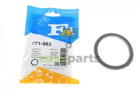 Прокладка труби вихлопної Toyota Land Cruiser 92-09 (62x78.2x5.2) (кільце) Fischer Automotive One (FA1) 771-963