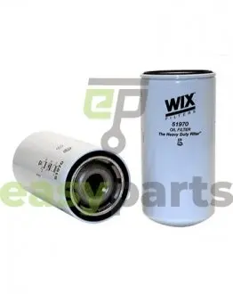 Фільтр масляний Volvo EC/L/John Deere 400/6000/7000/Bomag BW/K/LA (h=249 mm) WIX FILTERS 51970