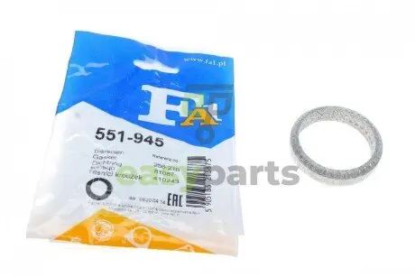 FISCHER VOLVO кільце глушника 45,5*55,5 mm Fischer Automotive One (FA1) 551-945