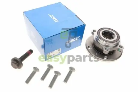 Підшипник маточини (передньої) VW Caddy III/Golf V 03- (4 болти) SKF VKBA 3643