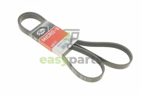 Ремінь генератора BMW 3 (E90-E93)/X1 (E84) 3.2D 07-11 N47 D20 Gates 6PK1780