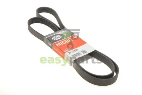 Ремінь генератора BMW 3 (E90-E93)/5 (E60) 3.0 06-11 N54/N55 Gates 7PK1855