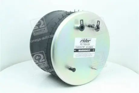 Фото пневморесора зі стаканом (сталь) RIDER RD 7836-02K Пневморесора зі стаканом (сталь) RIDER RD 7836-02K