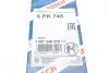 Ремінь генератора VW Caddy IV/Golf VII 1.0-1.2TSI/1.4TSI 15- (-AC) (6PK745) BOSCH 1 987 948 378 (фото 6)
