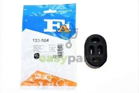 Гумка глушника Ford Fiesta 0.9/1.1 -95 Fischer Automotive One (FA1) 133-904