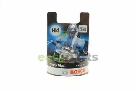 Автолампа H4 12V 60/55W P43t Xenon Blue BOSCH 1987301010