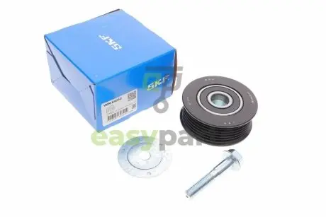 Ролик генератора Mazda 3/6/CX-5 1.8/2.0/2.5 MZR 07-17 (паразитний) (70х28) (без кронштейня) SKF VKM 64060