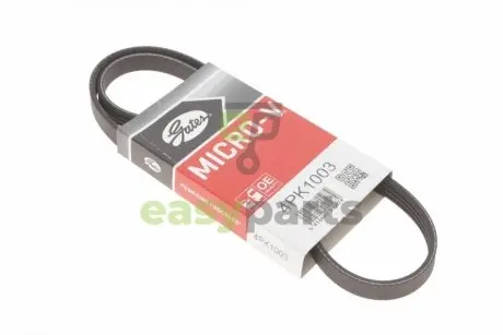 Ремінь генератора Mazda 323 1.3-1.8 89-04/ Mitsubishi Pajero II 3.5 94-99 Gates 4PK1003