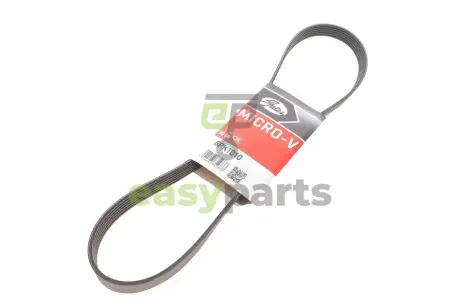 Ремінь генератора Fiat Ducato 2.5D/TD (PS) Gates 6PK1010