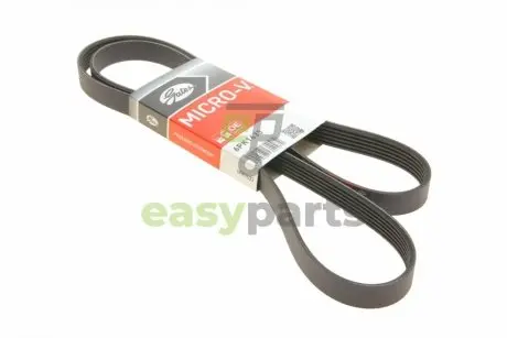 Ремінь генератора Opel Astra J/K/Insignia A/B/Ford Escort/Fiesta 1.4/1.6/1.6CDTI 90- Gates 6PK1633