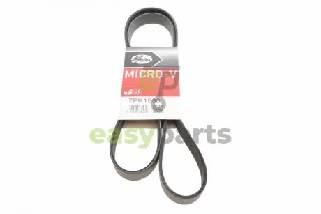 Ремінь генератора Land Rover Defender/Discovery 2.5 TDI 89-01 Gates 7PK1580