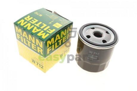 Фільтр масляний Opel Kadett/Ascona/Rekord 1.0-2.4i 62-00 (бензин) MANN W712