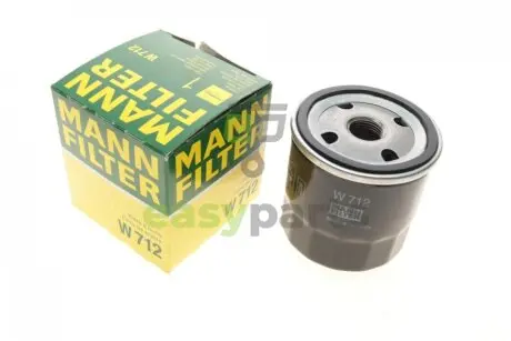Фільтр масляний Opel Kadett/Ascona/Rekord 1.0-2.4i 62-00 (бензин) MANN W712