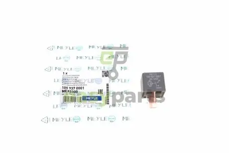 Реле обігрівача скла VW Caddy/Passat 85- (12V) MEYLE 100 937 0001