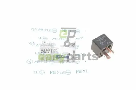 Багатофункціональне реле (12V/40A) Audi 100/200/90/A4/A6/Skoda Octavia/SuperB/VW Caddy/Passat/T4 78- MEYLE 100 951 0001