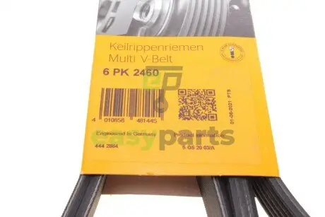 Ремінь генератора MB W140/211 M113/119 Contitech 6PK2460