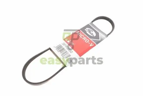 Ремінь генератора Hyundai Elantra 1.8/Subaru Justy I 1.0-1.2 00-06 Gates 3PK660
