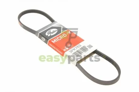 Ремінь генератора Honda Civic IV/ Mazda 626 1.6-2.0 -95 Gates 3PK763