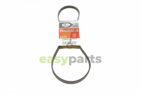 Ремінь генератора BMW 3 (E46)/Kia Rio 00-05 Gates 4PK970