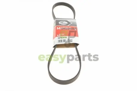 Ремінь генератора Fiat Scudo 2.0 JTD 99-06 Gates 5PK970