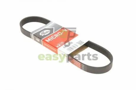 Ремінь генератора Skoda Octavia/Fabia/VW Caddy III/Golf III/V/VI 1.4/1.6 91- Gates 6PK738