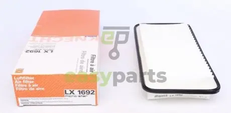 Фільтр повітряний Toyota Corolla/Avensis 1.4/2.0D 02-09 MAHLE / KNECHT LX1692
