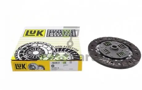 Диск зчеплення LuK 319 0031 16