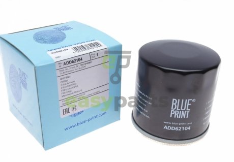 Фільтр оливи BLUE PRINT ADD62104 (фото 1)