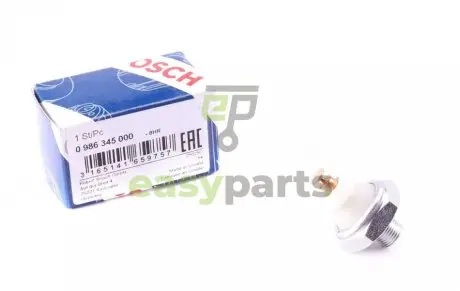Датчик тиску оливи Toyota Camry/Land Cruiser 82- BOSCH 0986345000