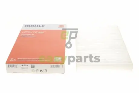 Фільтр салону MB Vito (W639) 03- MAHLE / KNECHT LA229