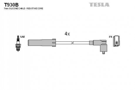 Провода в/в TESLA T930B (фото 1)