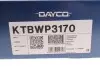Комплект ГРМ + помпа Fiat Doblo 1.9D/JTD 01- (190x24) DAYCO KTBWP3170 (фото 21)