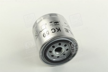Фільтр паливний Mazda 626/E2200 2.0-2.5D 83-03 MAHLE / KNECHT KC59 (фото 1)
