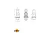 Термостат Audi A6/A8/VW Golf V/Passat 3.0TDI-4.2TDI/2.0 FSI 03- (80?C) NRF 725175 (фото 5)