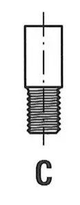 Клапан IN DB OM 616-617 240-300D FRECCIA R3633/SCR