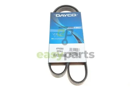 Ремінь генератора Fiat Punto 1.4/1.6 GT 94-99 DAYCO 4PK980