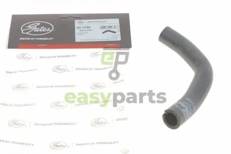 Патрубок системи охолодження Opel Astra H 1.3 CDTI 05-10 Gates 02-1736