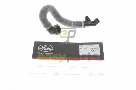 Патрубок радіатора BMW 3 (E90)/X1 (E84) 05-15 N43/N46/N52/N53 Gates 02-1785