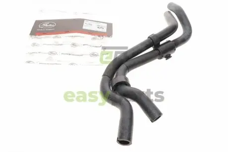 Патрубок системи охолодження Fiat Doblo 1.9JTD 01- (к-кт в зборі) Gates 02-1888