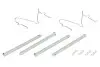 Планка супорта (переднього) прижимна (к-кт) Mitsubishi Pajero 07- QUICK BRAKE 1090040 (фото 1)