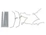 Планка супорта (переднього) прижимна (к-кт) Toyota Land Cruiser 200/Lexus LX 07- (ADVICS) QUICK BRAKE 1090003 (фото 1)