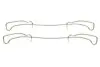 Планка супорта (переднього) прижимна (к-кт) VW Caddy III 1.2-2.0TDI 04-15 (Ate) BOSCH 1987474432 (фото 1)