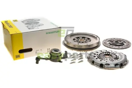 Демпфер + комплект зчеплення +вижимний MB Sprinter 2.7CDI 00-06, OM612 LuK 600006000