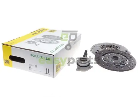 Комплект зчеплення VW T5/T6 2.0TDI/4motion 09-, 100/103kw LuK 624351733