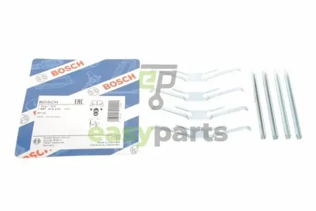Планка супорта (переднього) прижимна (к-кт) Opel Kadett E/Omega A -94 BOSCH 1987474210